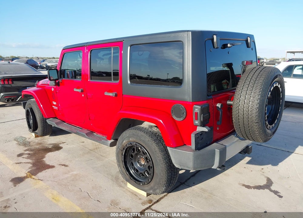 2012 JEEP WRANGLER UNLIMITED SAHARA VIN: 1C4BJWEG7CL190798