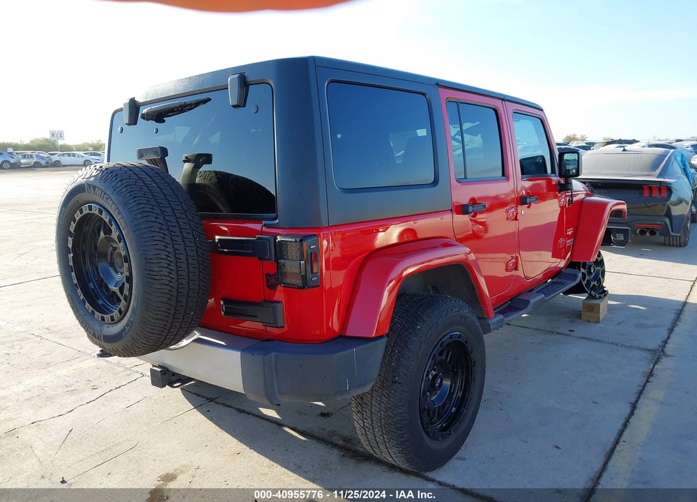 2012 JEEP WRANGLER UNLIMITED SAHARA VIN: 1C4BJWEG7CL190798