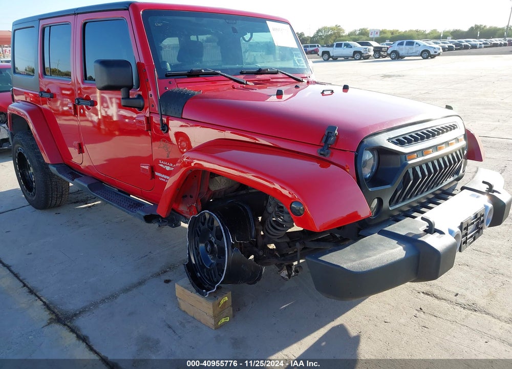 2012 JEEP WRANGLER UNLIMITED SAHARA VIN: 1C4BJWEG7CL190798