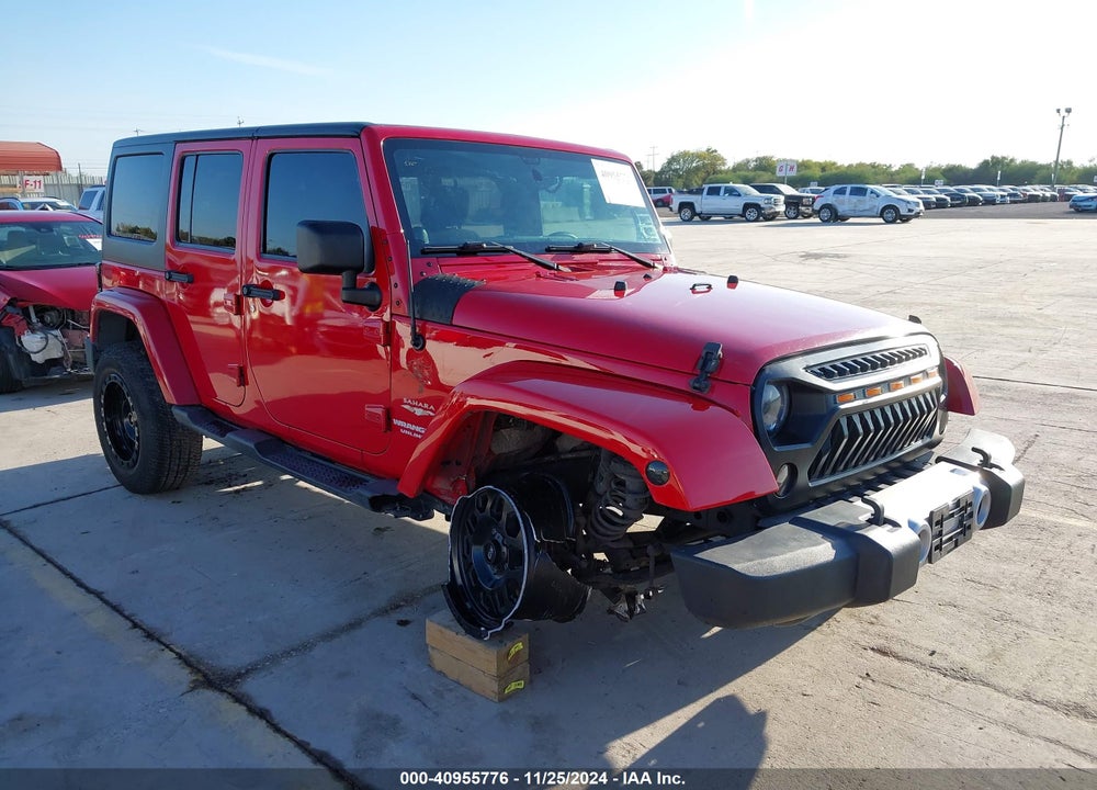 2012 JEEP WRANGLER UNLIMITED SAHARA VIN: 1C4BJWEG7CL190798