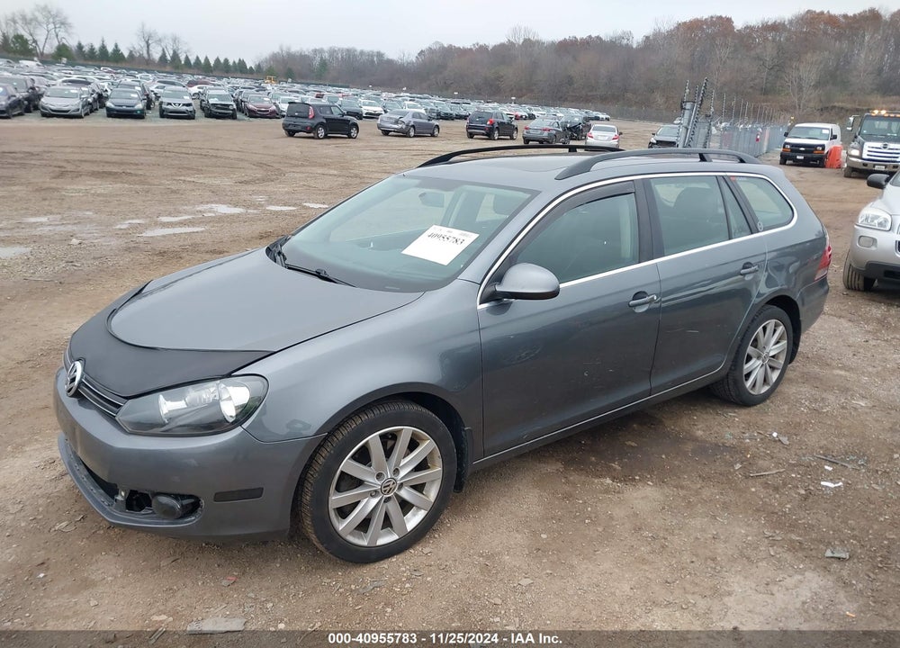 2014 VOLKSWAGEN JETTA SPORTWAGEN 2.0L TDI VIN: 3VWPL7AJ2EM611056