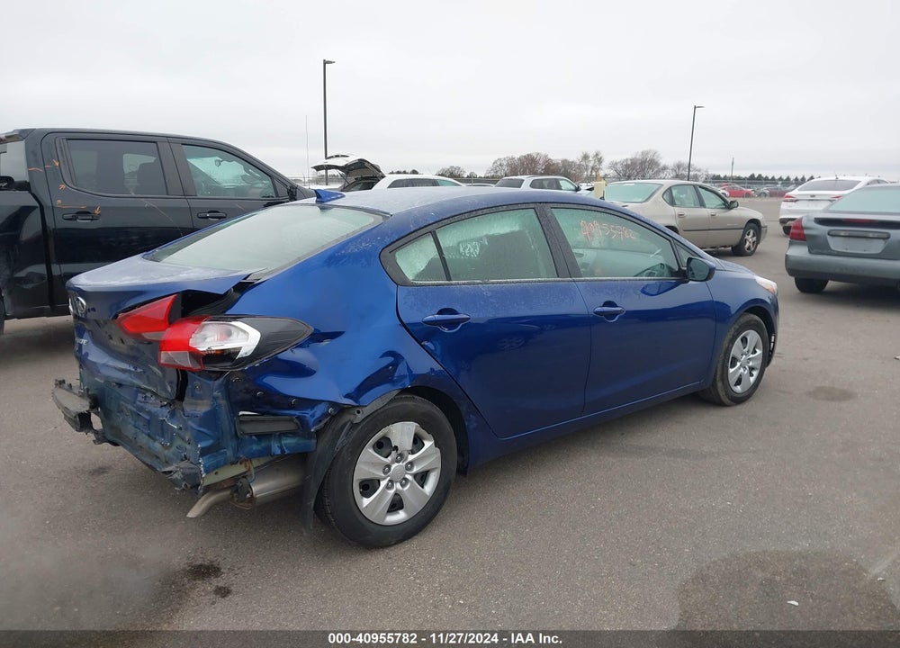 2018 KIA FORTE VIN: 3KPFL4A73JE247414