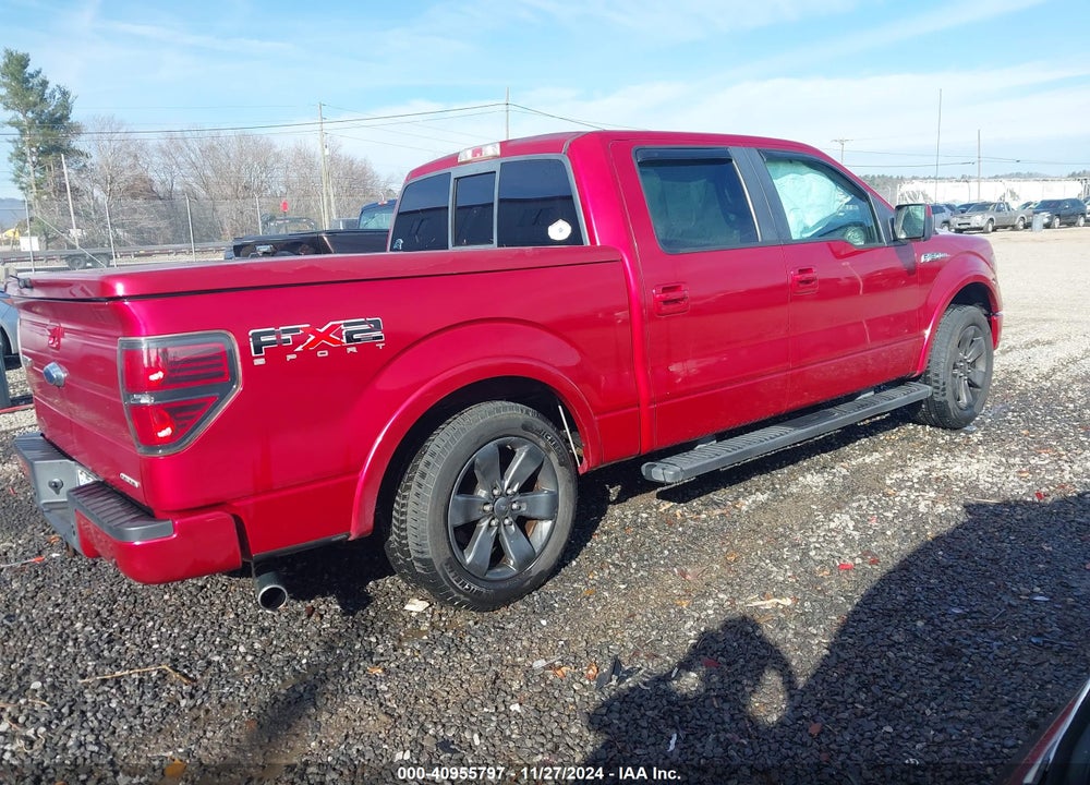 2011 FORD F-150 FX2 VIN: 1FTFW1CF4BKD04535