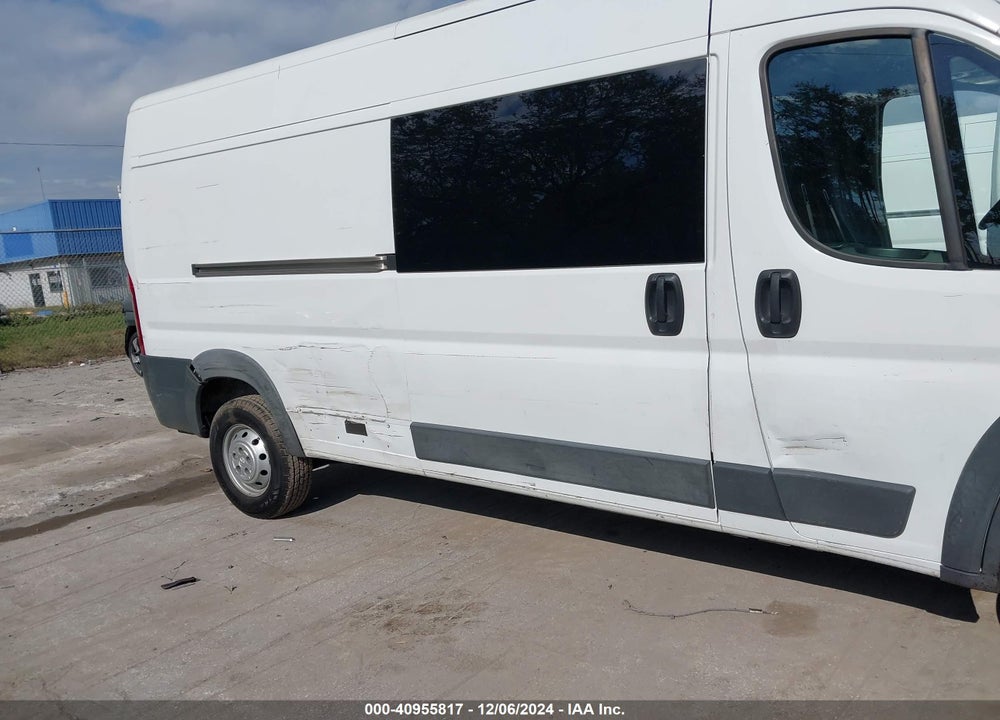 2017 RAM PROMASTER 2500 HIGH ROOF 159 WB VIN: 3C6TRVDG0HE509362