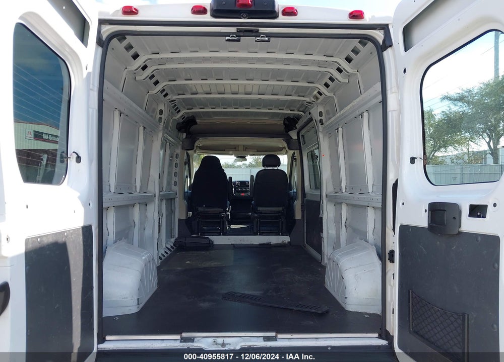 2017 RAM PROMASTER 2500 HIGH ROOF 159 WB VIN: 3C6TRVDG0HE509362