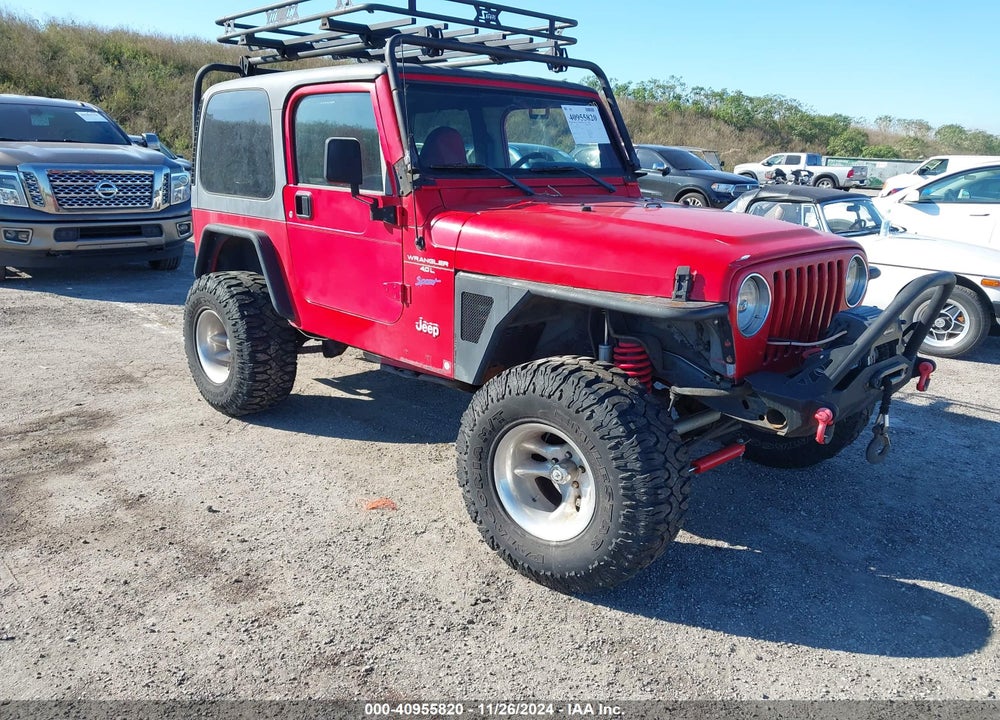 1998 JEEP WRANGLER SPORT VIN: 1J4FY19SXWP708232
