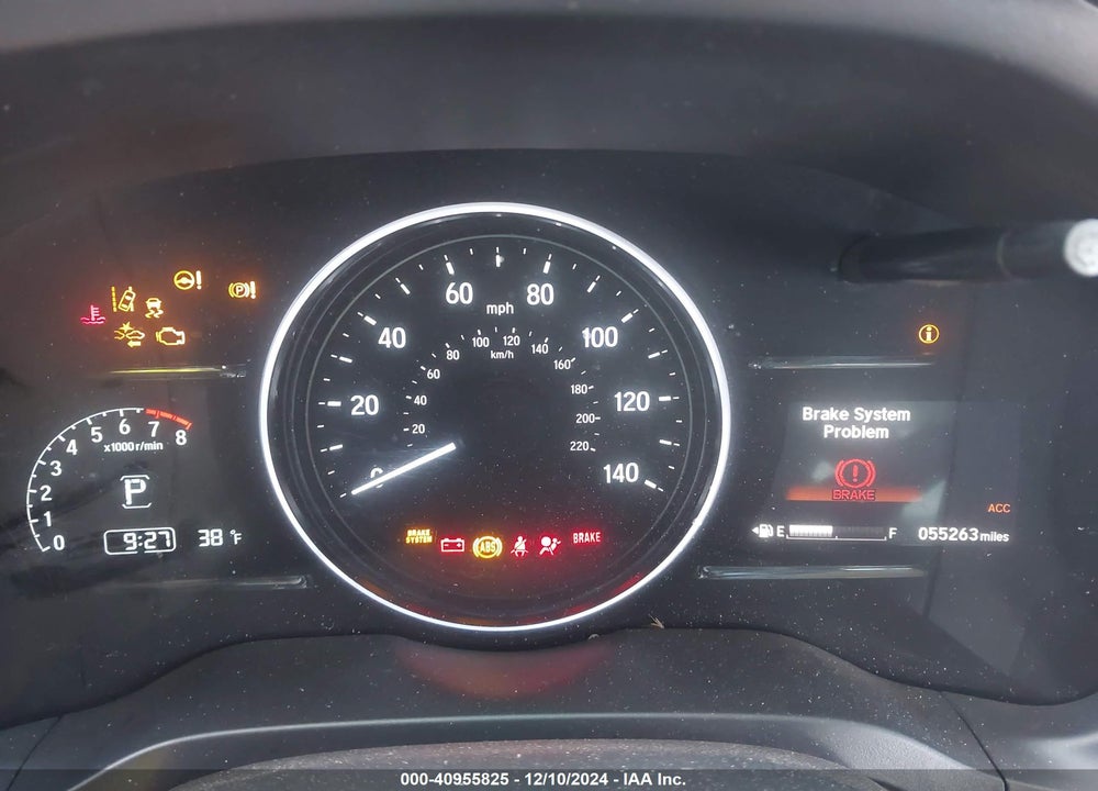 2022 HONDA HR-V 2WD EX VIN: 3CZRU5H52NM742763