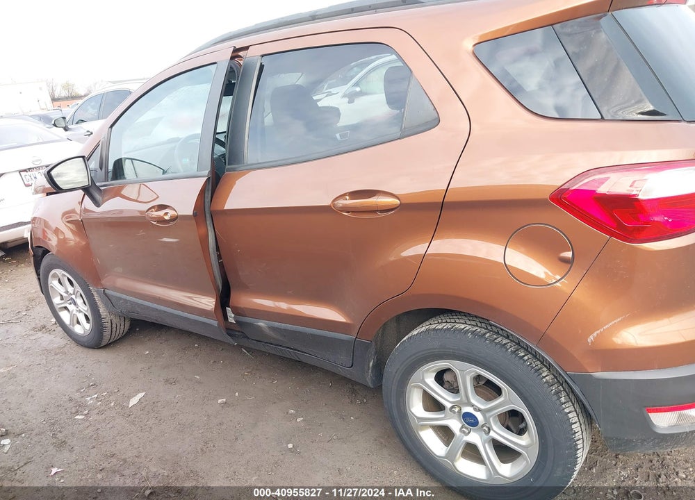 2019 FORD ECOSPORT SE VIN: MAJ3S2GE2KC299972