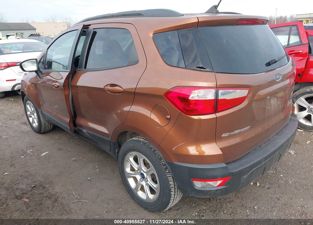 2019 FORD ECOSPORT SE VIN: MAJ3S2GE2KC299972