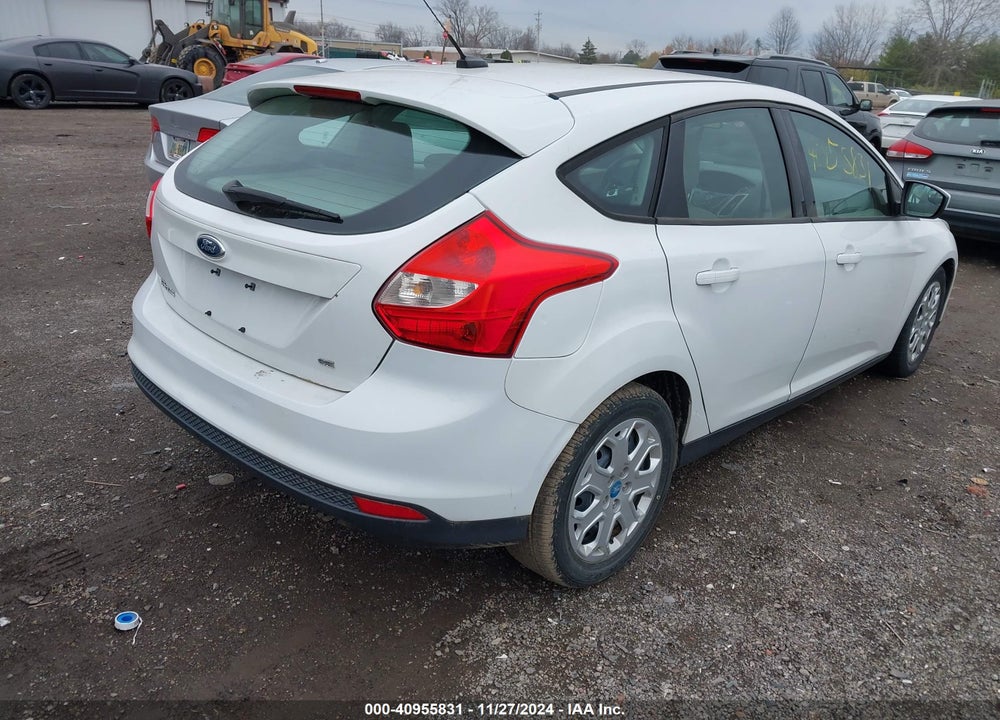 2012 FORD FOCUS SE VIN: 1FAHP3K2XCL231088