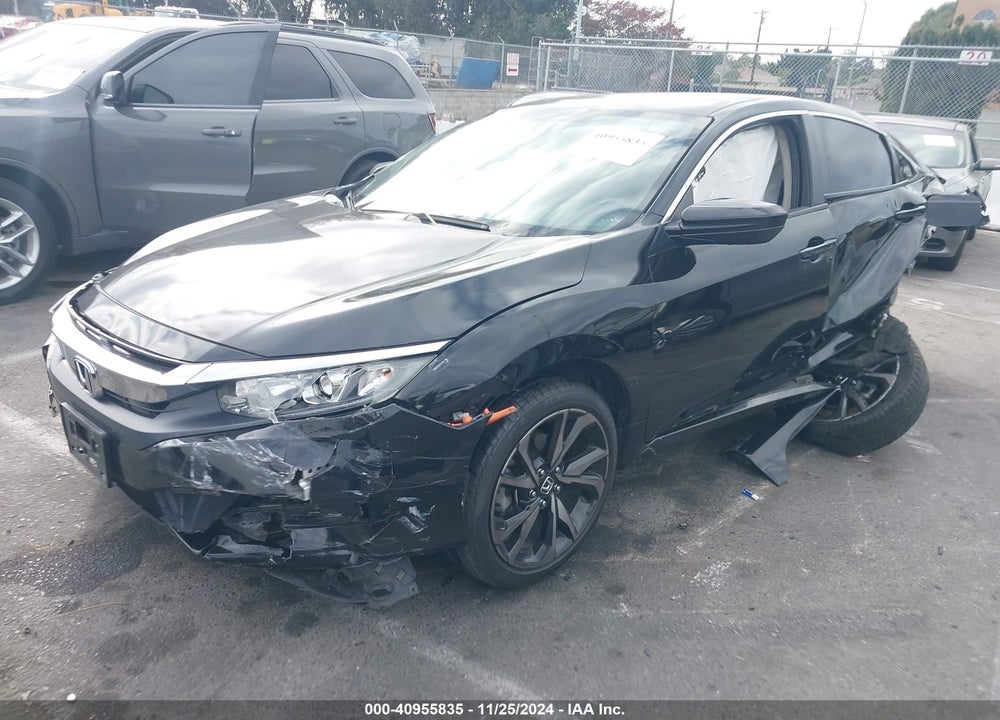 2017 HONDA CIVIC VIN: 2HGFC2F55HH576840