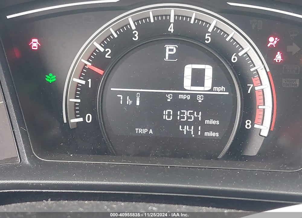 2017 HONDA CIVIC VIN: 2HGFC2F55HH576840