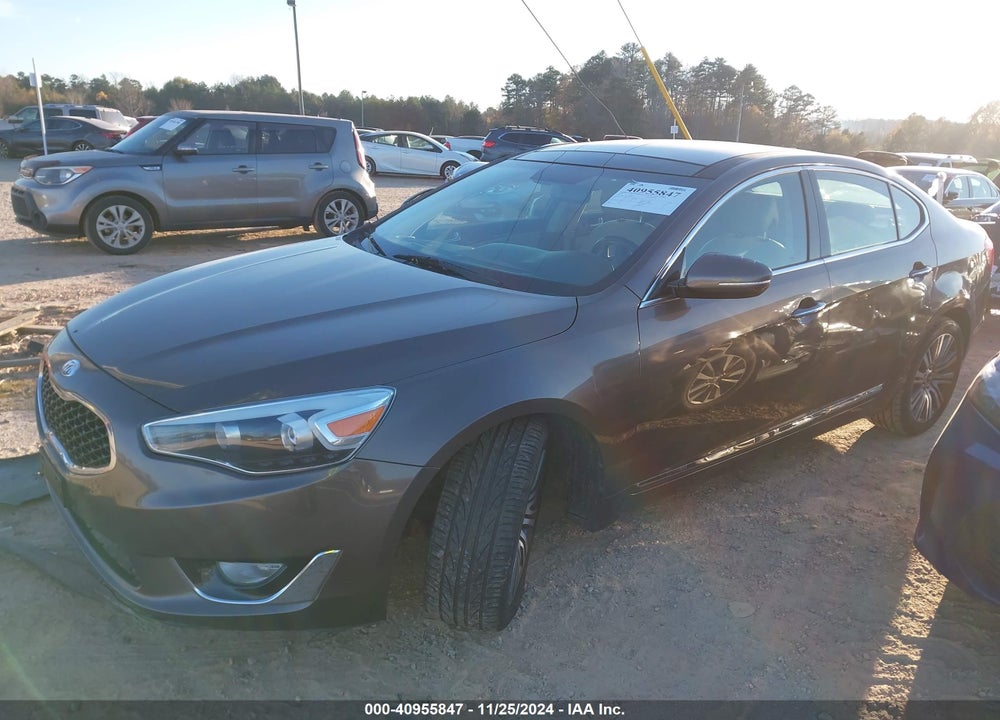 2014 KIA CADENZA PREMIUM VIN: KNALN4D75E5146379