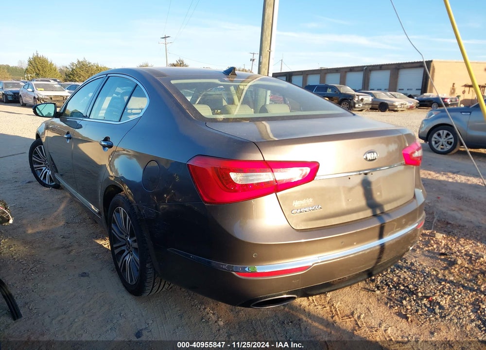 2014 KIA CADENZA PREMIUM VIN: KNALN4D75E5146379