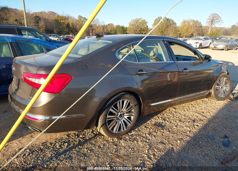 2014 KIA CADENZA PREMIUM VIN: KNALN4D75E5146379