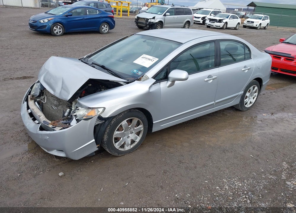 2011 HONDA CIVIC LX VIN: 2HGFA1F5XBH300483