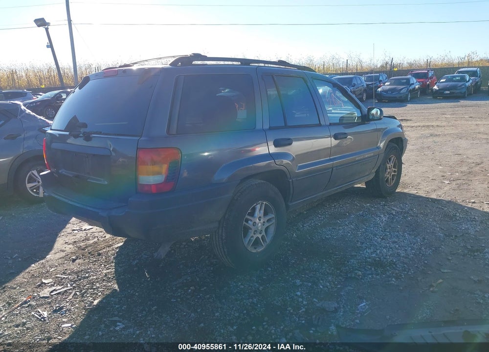 2004 JEEP GRAND CHEROKEE VIN: 1J4GW48S44C155773