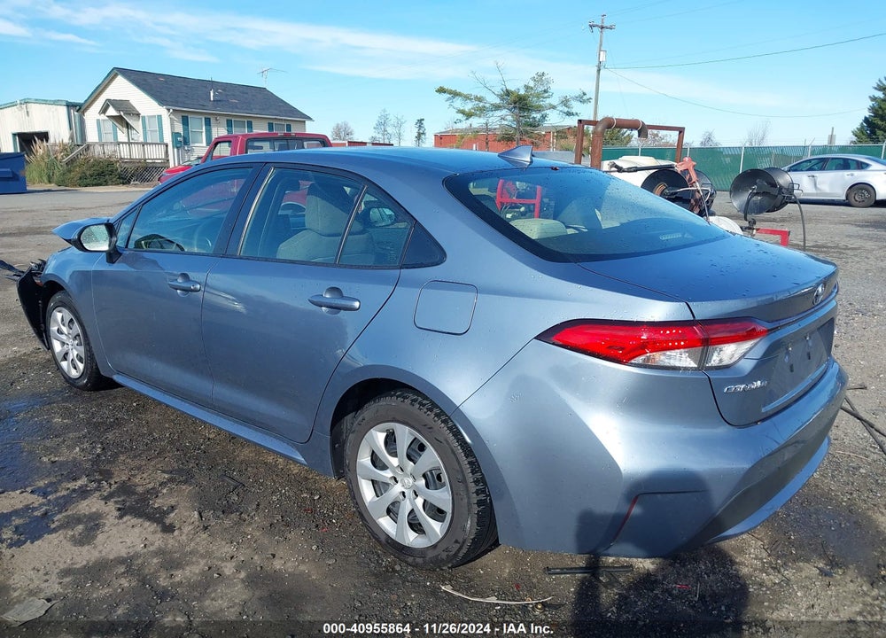 2021 TOYOTA COROLLA LE VIN: JTDEPMAE8MJ152613