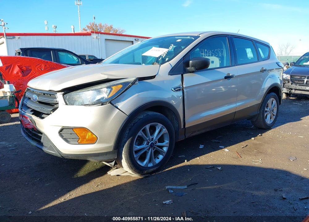 2018 FORD ESCAPE S VIN: 1FMCU0F73JUA29391