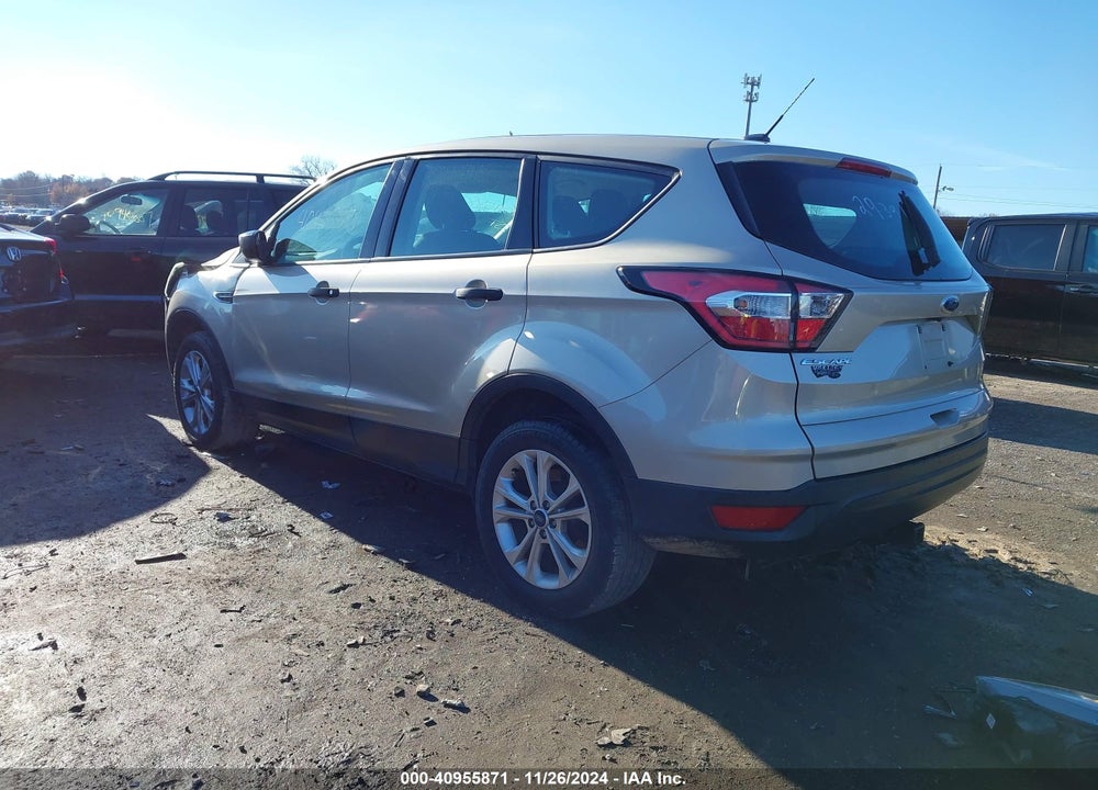 2018 FORD ESCAPE S VIN: 1FMCU0F73JUA29391