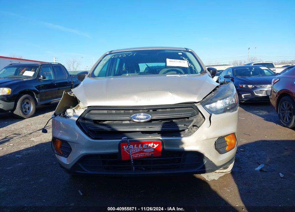 2018 FORD ESCAPE S VIN: 1FMCU0F73JUA29391