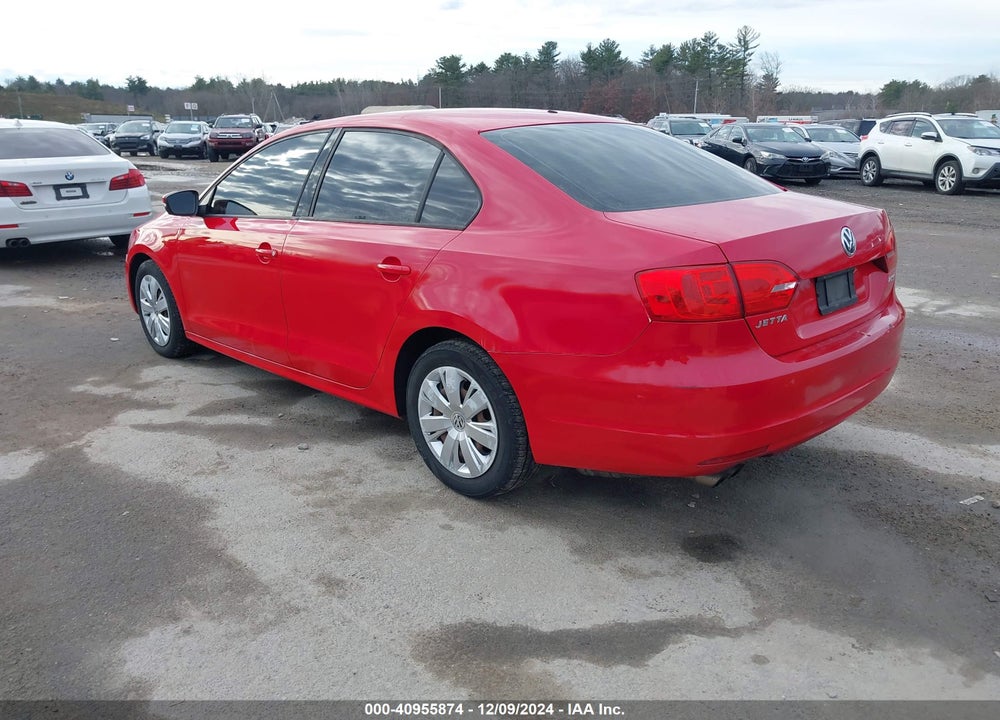 2012 VOLKSWAGEN JETTA 2.5L SE VIN: 3VWDX7AJ6CM339017
