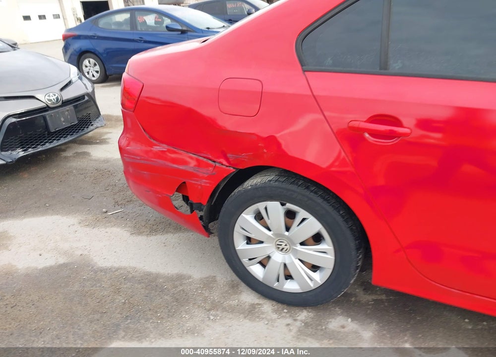 2012 VOLKSWAGEN JETTA 2.5L SE VIN: 3VWDX7AJ6CM339017