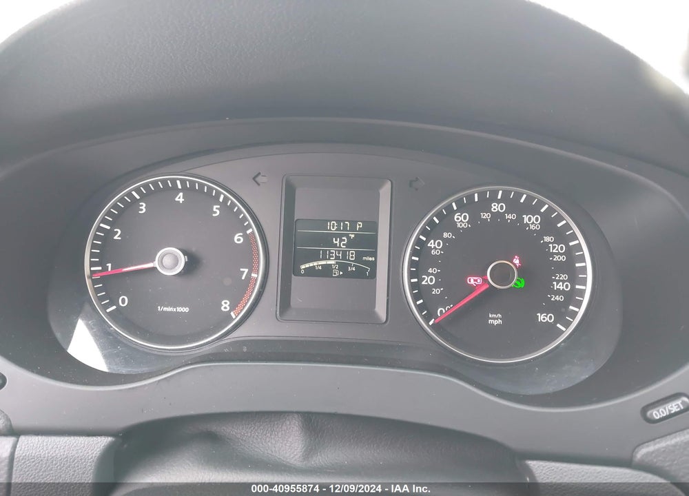 2012 VOLKSWAGEN JETTA 2.5L SE VIN: 3VWDX7AJ6CM339017