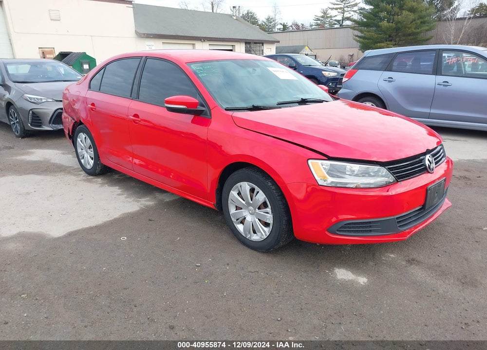 2012 VOLKSWAGEN JETTA 2.5L SE VIN: 3VWDX7AJ6CM339017