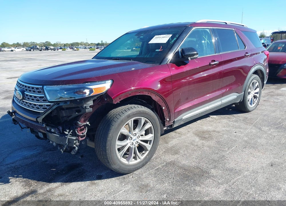 2022 FORD EXPLORER LIMITED VIN: 1FMSK8FH7NGB71210