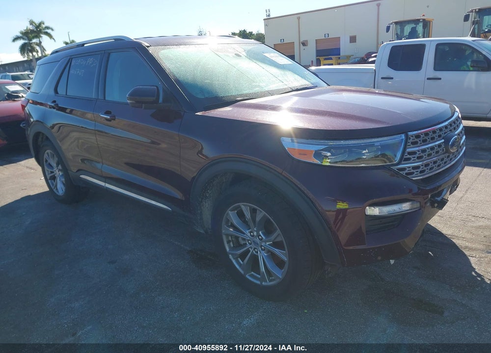 2022 FORD EXPLORER LIMITED VIN: 1FMSK8FH7NGB71210
