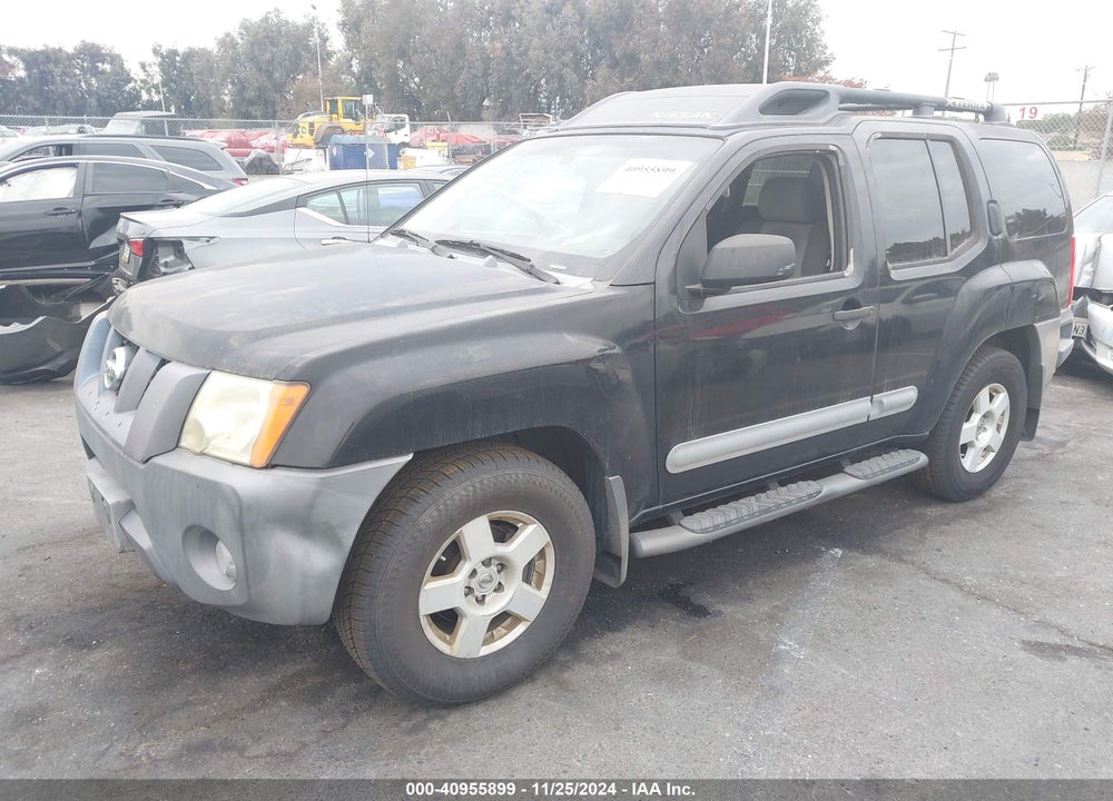 2005 NISSAN XTERRA S VIN: 5N1AN08U85C651486
