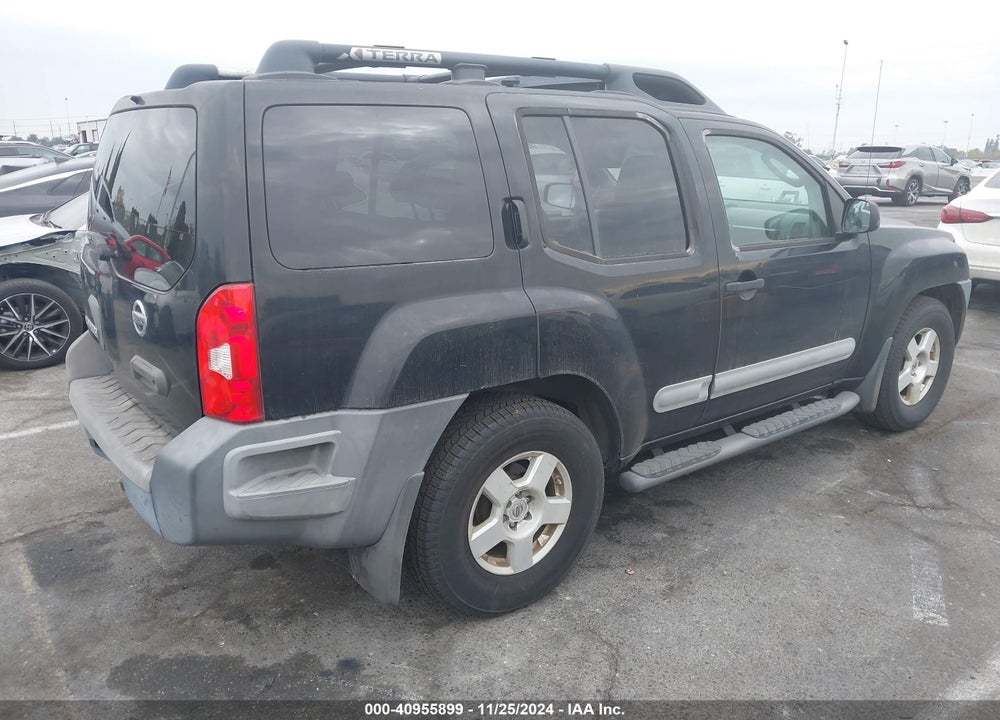 2005 NISSAN XTERRA S VIN: 5N1AN08U85C651486