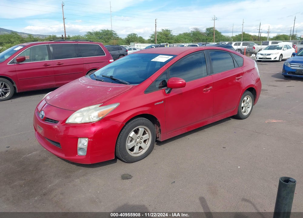 2010 TOYOTA PRIUS II VIN: JTDKN3DUXA1093260