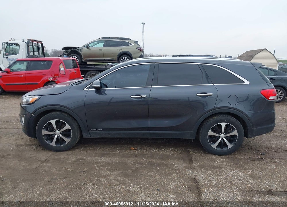 2016 KIA SORENTO 3.3L EX VIN: 5XYPHDA54GG110739