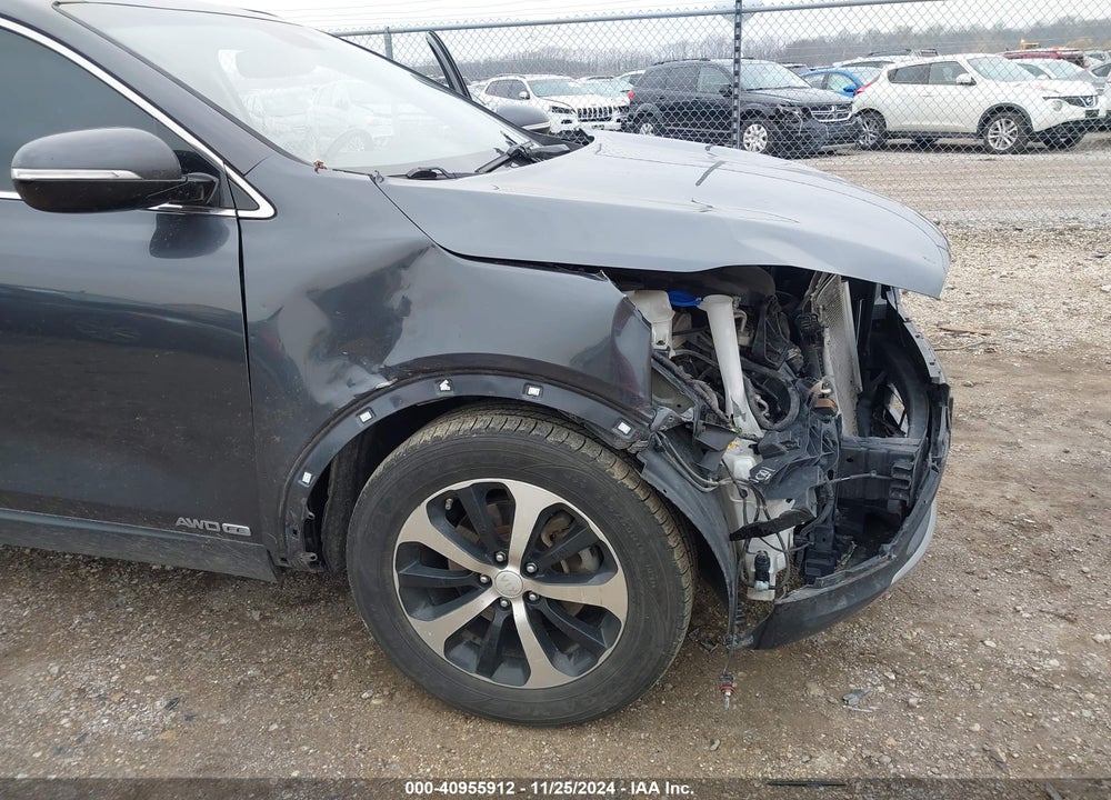 2016 KIA SORENTO 3.3L EX VIN: 5XYPHDA54GG110739
