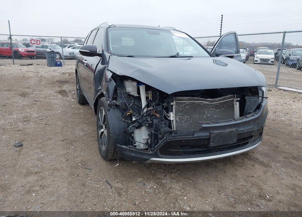 2016 KIA SORENTO 3.3L EX VIN: 5XYPHDA54GG110739