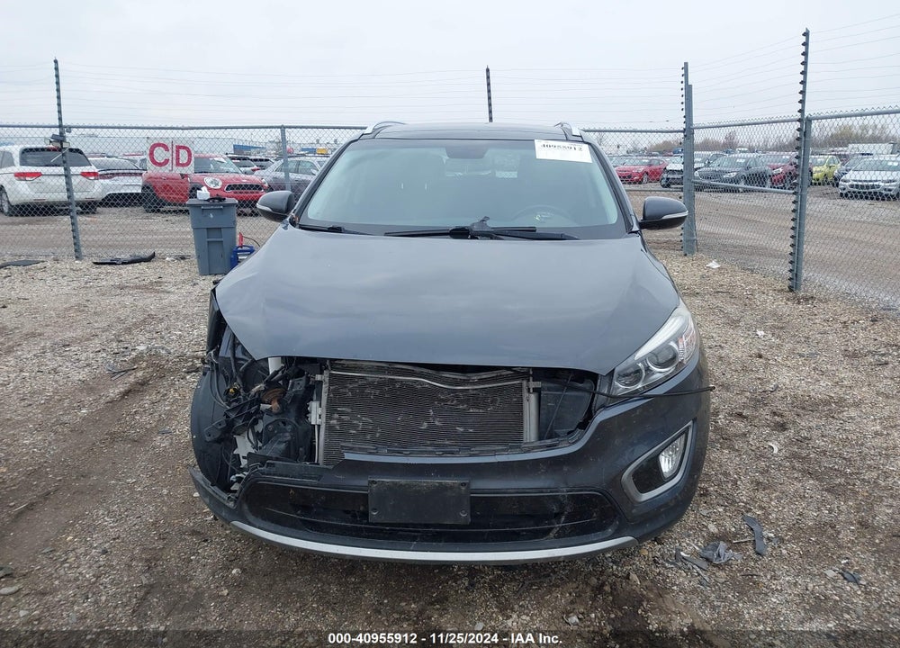2016 KIA SORENTO 3.3L EX VIN: 5XYPHDA54GG110739