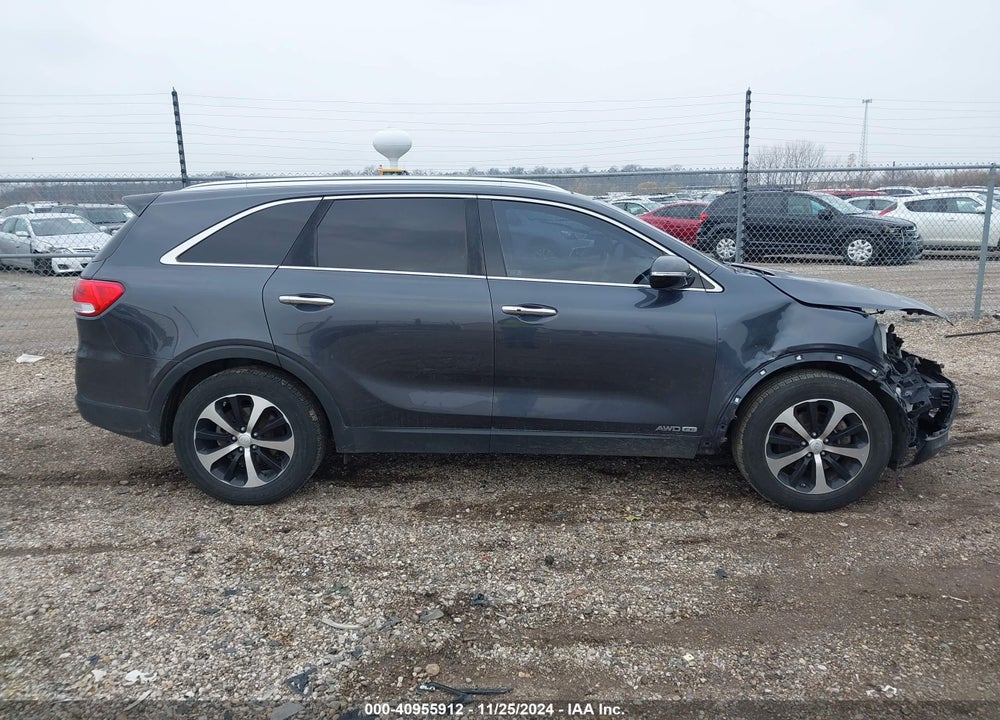 2016 KIA SORENTO 3.3L EX VIN: 5XYPHDA54GG110739