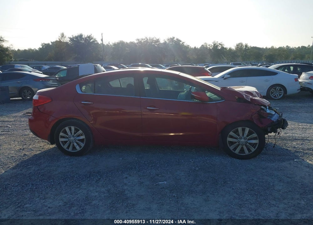2014 KIA FORTE EX VIN: KNAFX4A86E5086701