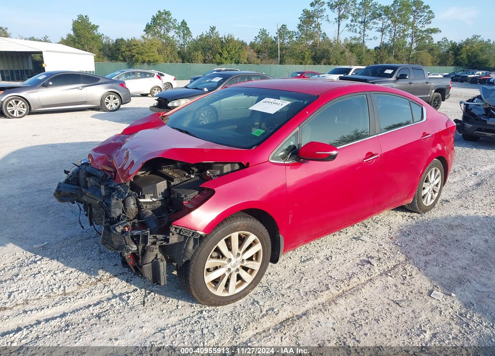2014 KIA FORTE EX VIN: KNAFX4A86E5086701