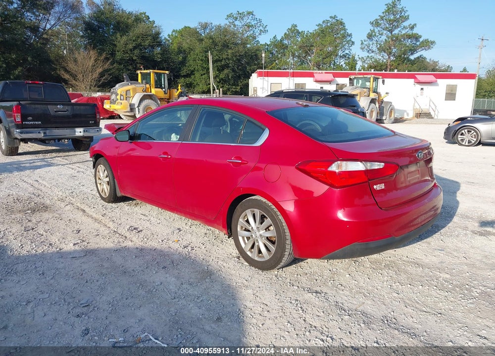 2014 KIA FORTE EX VIN: KNAFX4A86E5086701