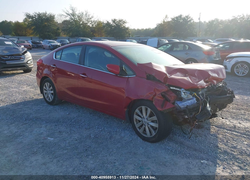 2014 KIA FORTE EX VIN: KNAFX4A86E5086701