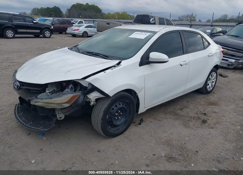 2014 TOYOTA COROLLA LE VIN: 5YFBURHE9EP028801