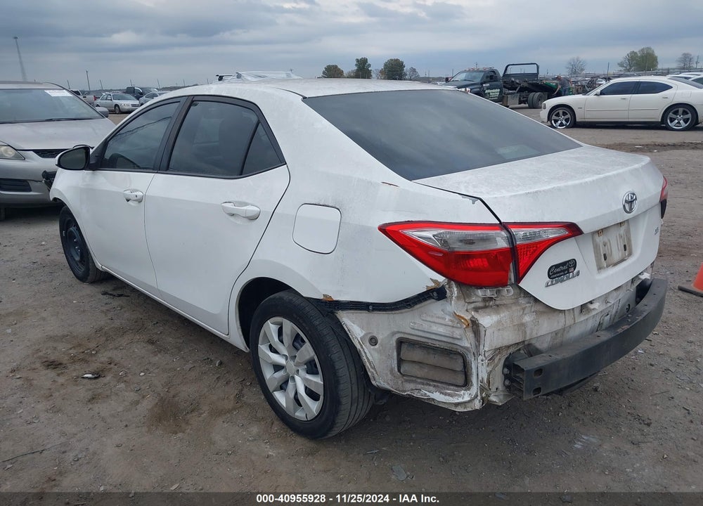 2014 TOYOTA COROLLA LE VIN: 5YFBURHE9EP028801