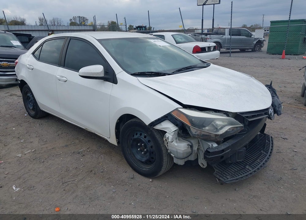 2014 TOYOTA COROLLA LE VIN: 5YFBURHE9EP028801