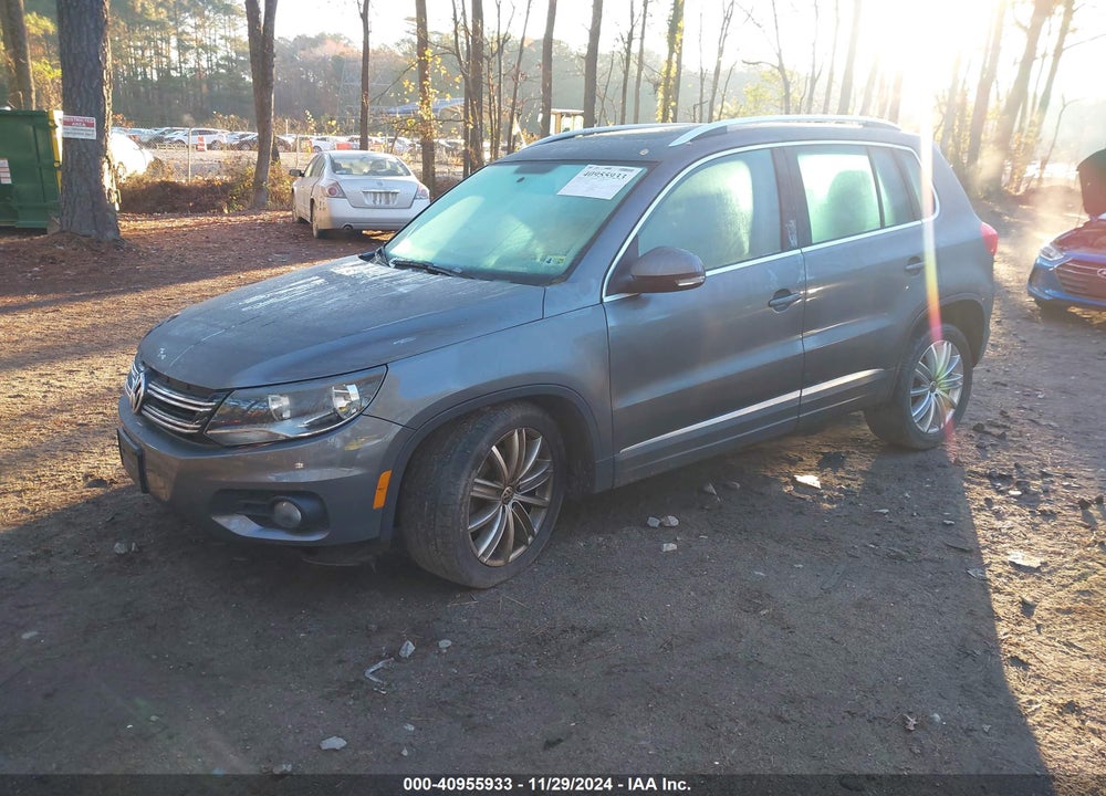 2015 VOLKSWAGEN TIGUAN SE VIN: WVGBV7AX4FW607275