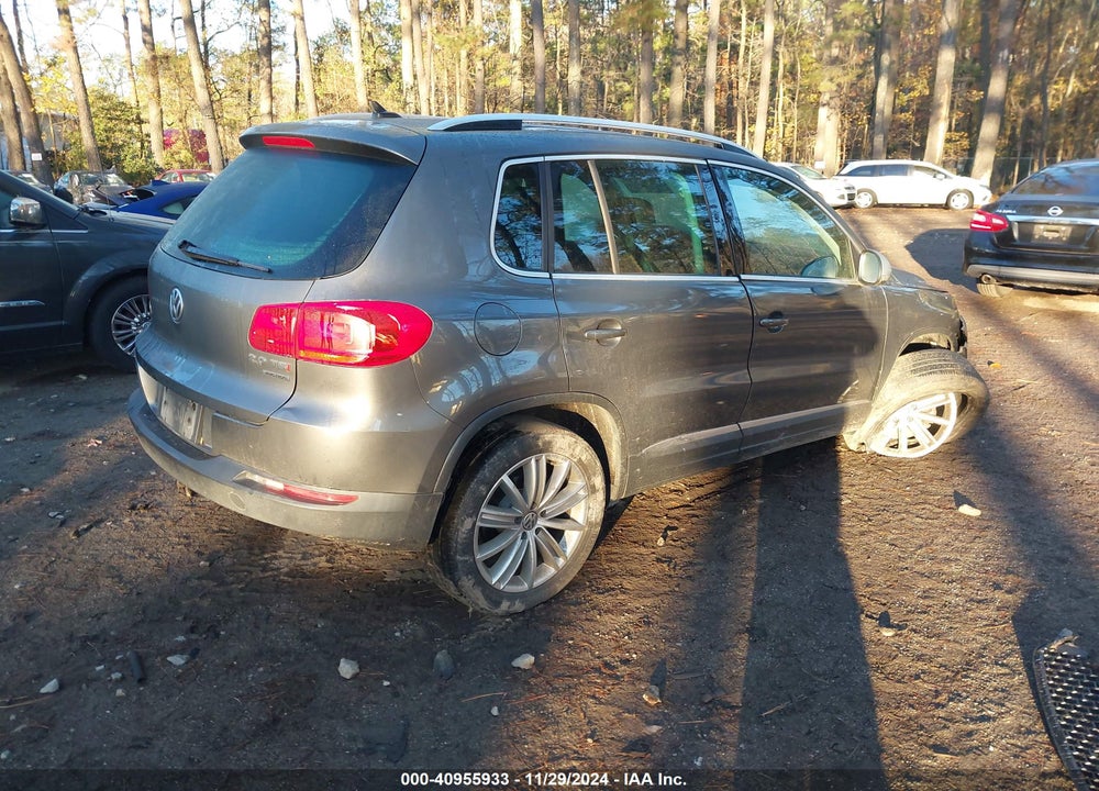 2015 VOLKSWAGEN TIGUAN SE VIN: WVGBV7AX4FW607275