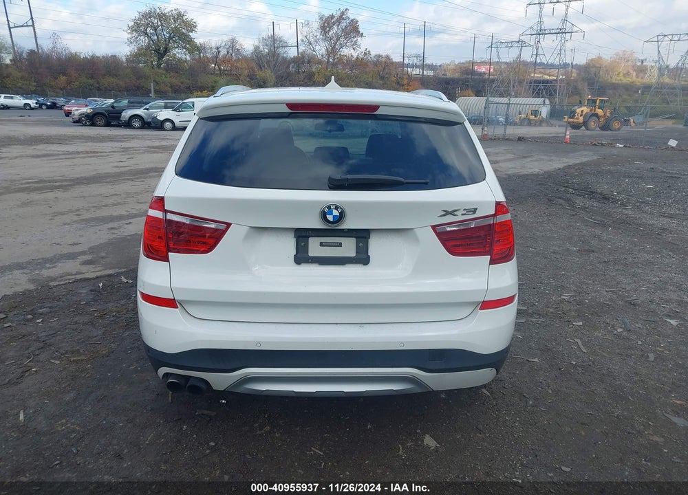 2015 BMW X3 XDRIVE35I VIN: 5UXWX7C5XF0K32294