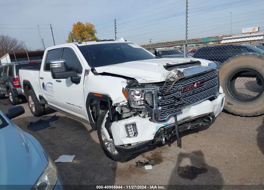 2022 GMC SIERRA 2500HD 4WD  STANDARD BED DENALI VIN: 1GT49REY0NF318618